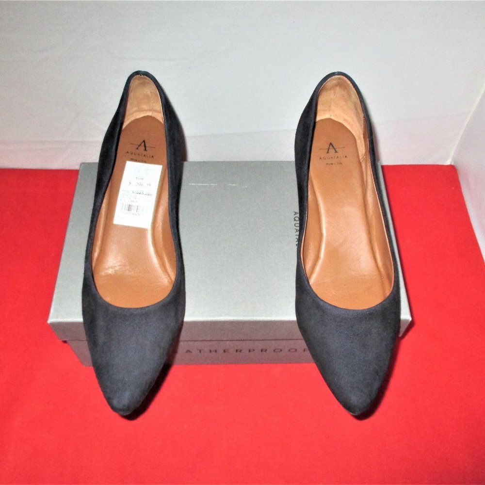 Aquatalia Pamina Dress Suede Wedges